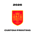 Spain 2026 - Custom Printing Customisation Ultra Football