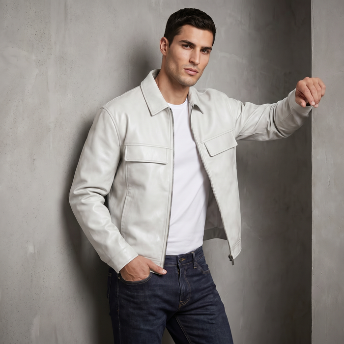 XS / White / Leather