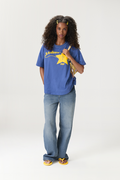 Model's height is 5'9" and wears a size S.