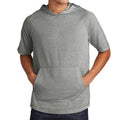 Sport-Tek PosiCharge Tri-Blend Wicking Short Sleeve Hoodie
