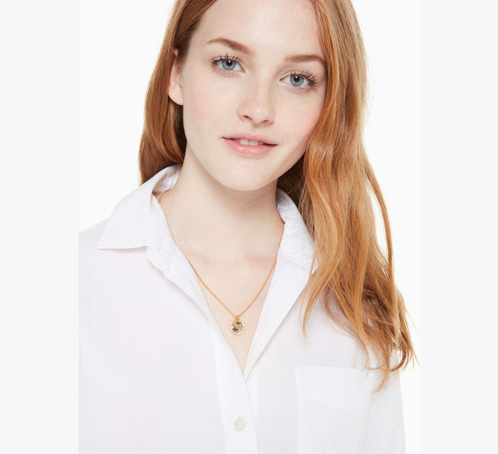 Spot The Spade Pave Charm Pendant Necklace