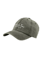 Stonewashed Men's Cap - Green - Whale Of A Time Clothing