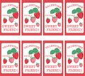 Strawberry VDay Cards
