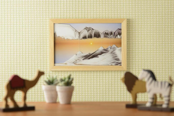 SUNSET MOVING SAND ART- BY KLAUS BOSCH