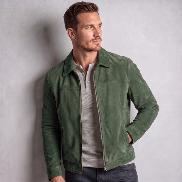 XS / Green / Suede