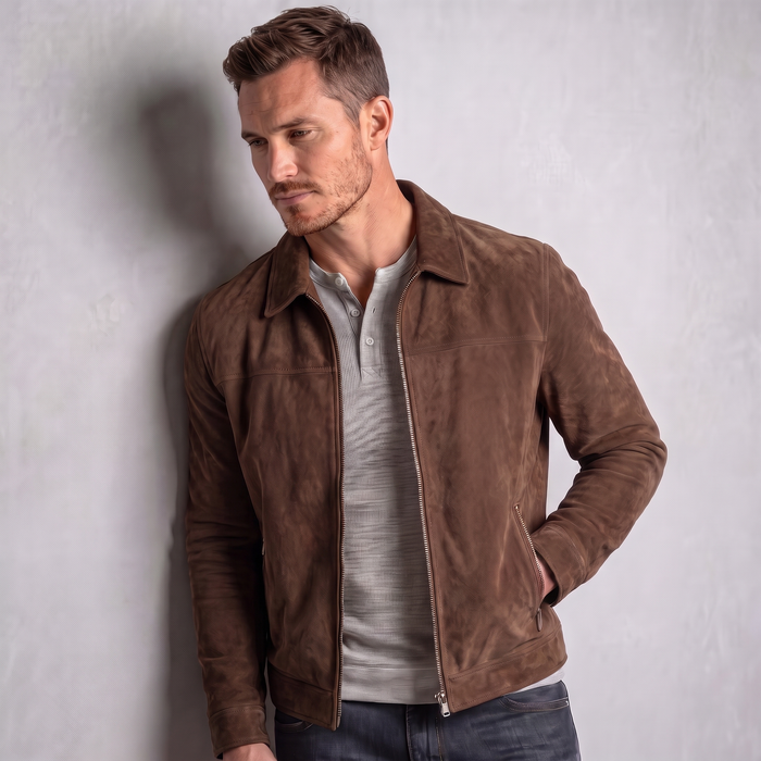 XS / Brown / Suede