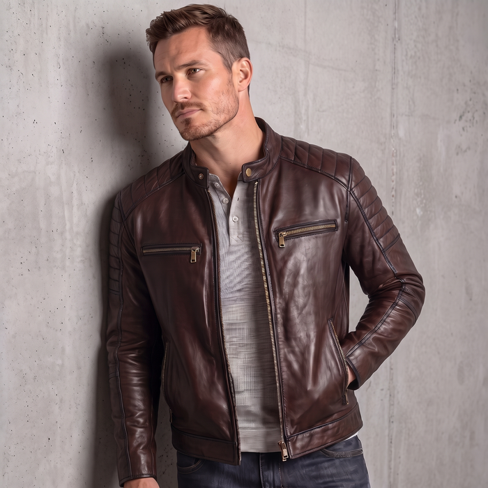 XS / Brown / Leather