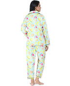 SXV Women's Cotton Printed Night Suit Pyjama Set : Watermelon Sugar