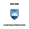 Sydney FC 25/26 - Custom Printing Customisation Ultra Football