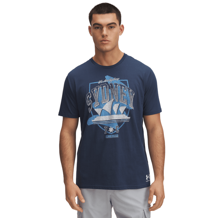 Sydney FC 25/26 Men's Graphic Tee (6003753-466) Apparel Under Armour