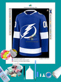 Tampa Bay NHL Jersey Diamond Painting