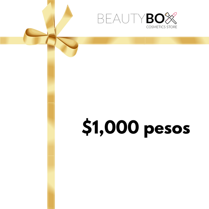 Tarjeta de regalo $1,000