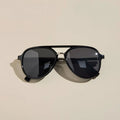 The Earhart Sunnies - Black (P) - One Eleven Olive Boutique