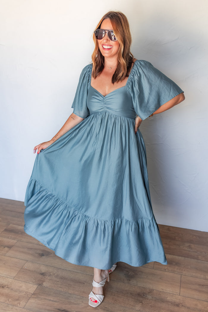 The Endless Glow Midi Dress - One Eleven Olive Boutique