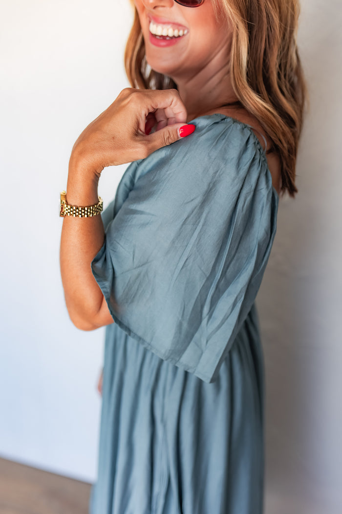 The Endless Glow Midi Dress - One Eleven Olive Boutique