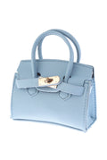 The Little Things - Chic Texture Top Handle Satchel Mini Clutch Purse