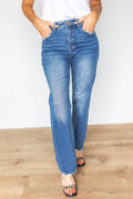 The On the Move Straight Jeans - One Eleven Olive Boutique