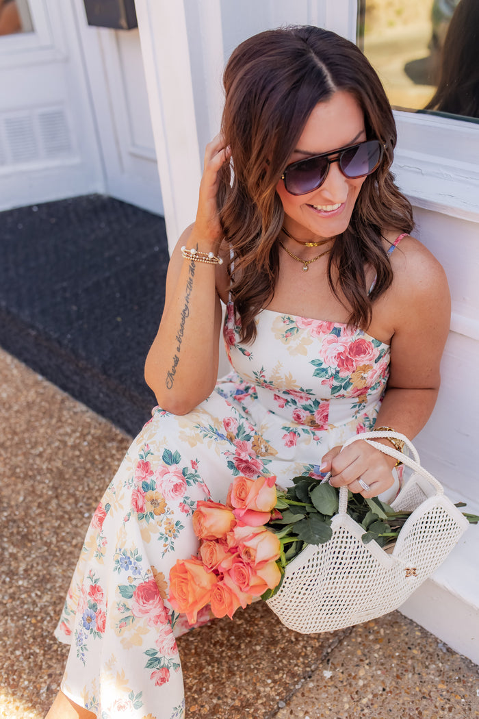 The Pretty Plans Dress - Cream - One Eleven Olive Boutique