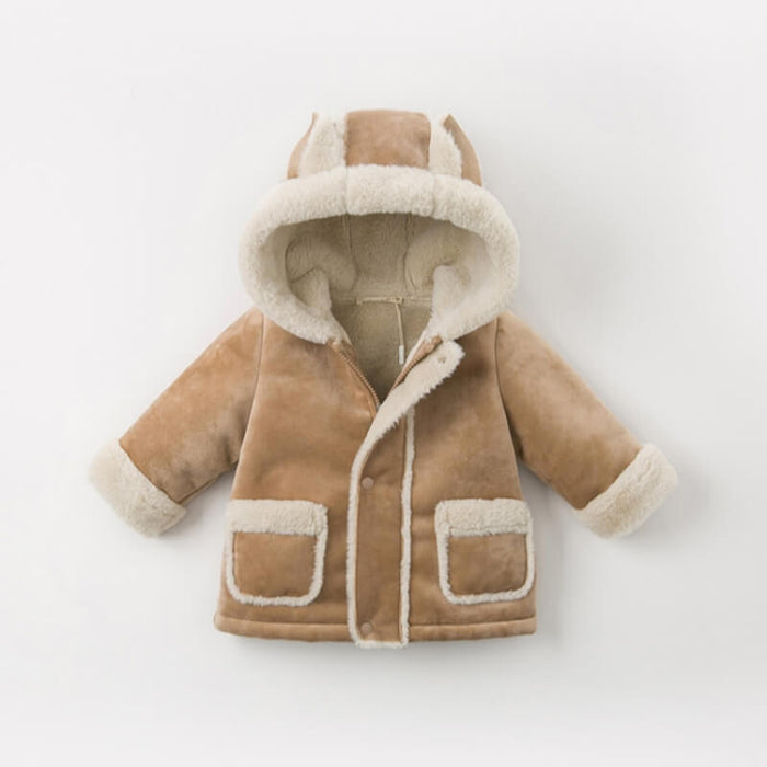 Thickened Baby Winter Cotton Jacket | Baby Casual Winter Coat