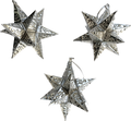Three Dimensional Tin Star Ornament