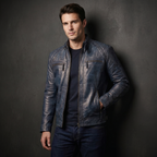 XS / Blue / Leather