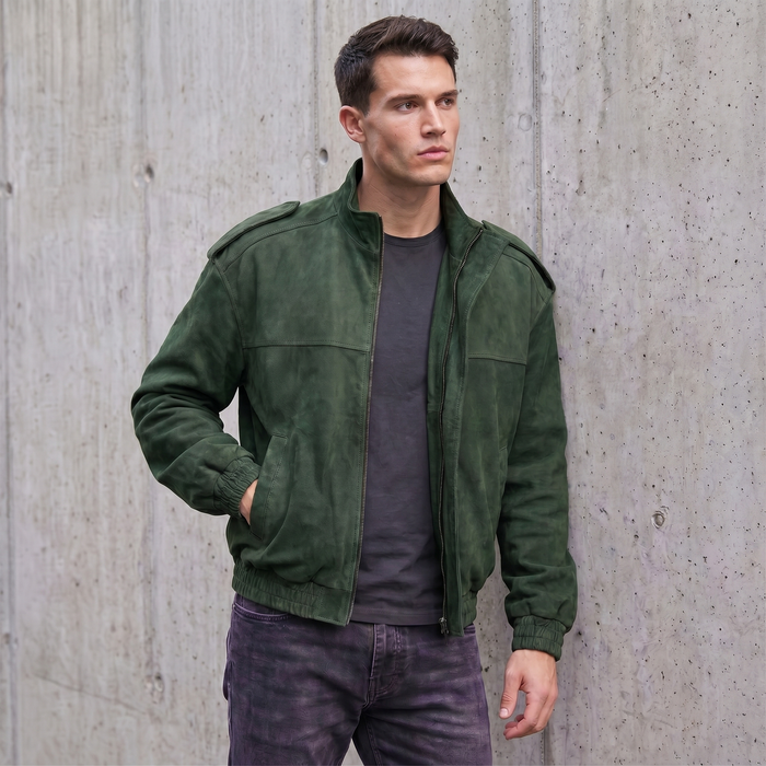 XS / Green / Suede