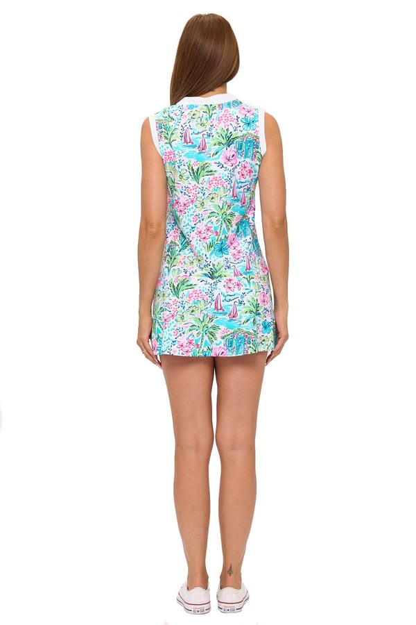 Tropical Sailboat Dress