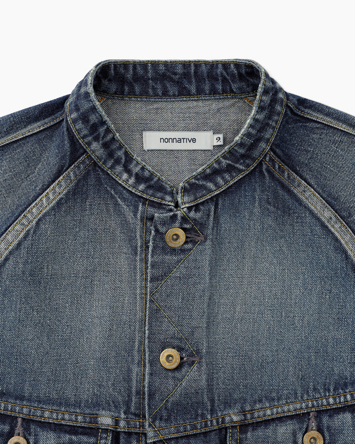 Trucker Blouson Indigo