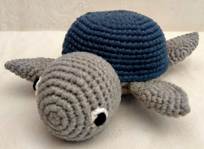 Turtle  Crochet Stuffed/Plush/Soft Toy | 100% Organic | Health-Pro