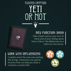 Twisted Cryptids: Yeti or Not Expansion How to Play