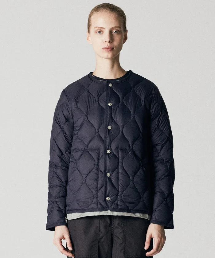 Unisex Military Crew Neck Down Jacket (Soft Shell)