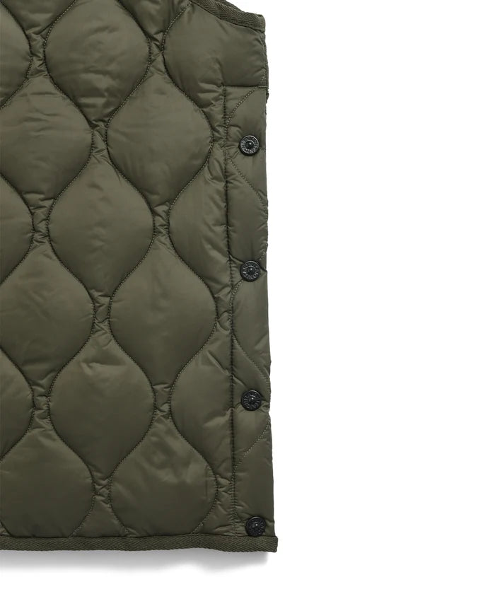 Unisex Military Crew Neck Down Jacket (Soft Shell)