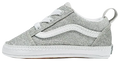 Vans Old Skool Crib "Glitter Silver"