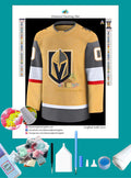 Vegas NHL Jersey Diamond Painting