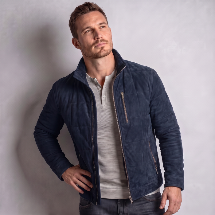 XS / Blue / Suede