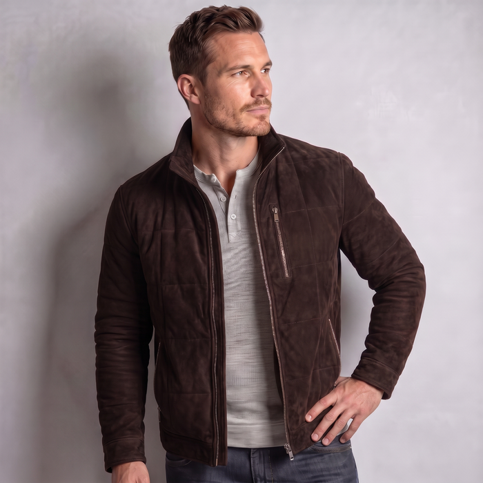 XS / Brown / Suede