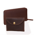Wallet + Coin Purse - Brown