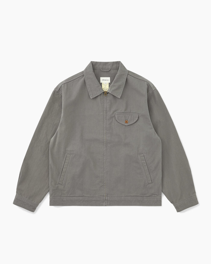 Washed Swing Jacket Grey