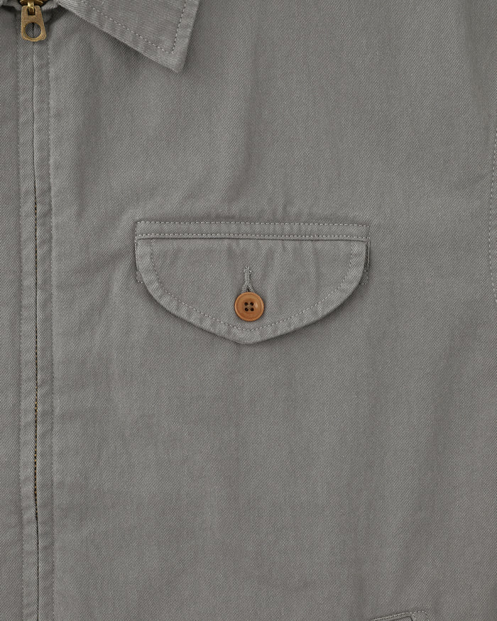 Washed Swing Jacket Grey