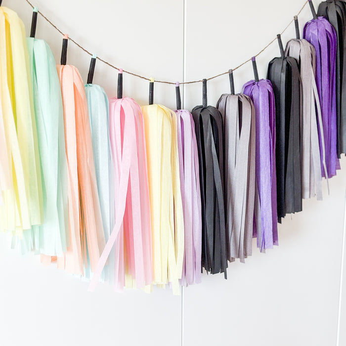 Wednesday and Enid Inspired Tassel Garland
