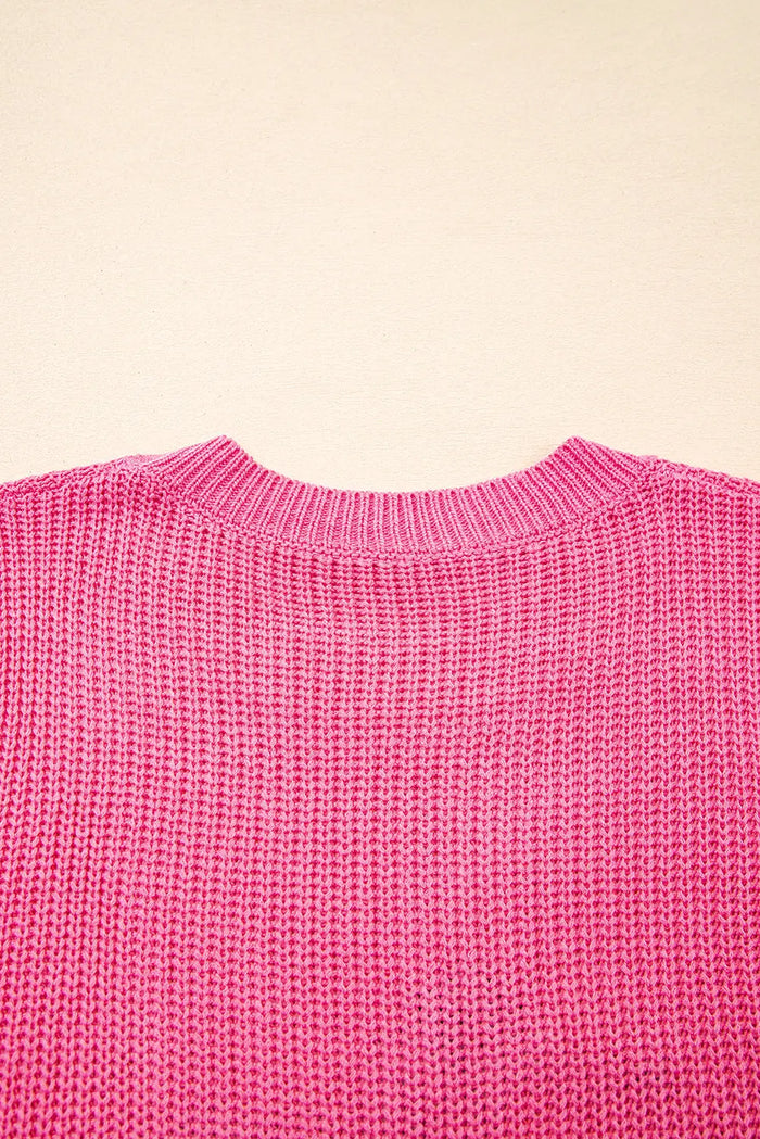 Western Cowboy Embroidery Round Neck Sleeveless Sweater - Sweaters & Cardigans/Sweater Vests