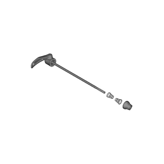 WH-R501 QUICK RELEASE REAR 168mm BLACK