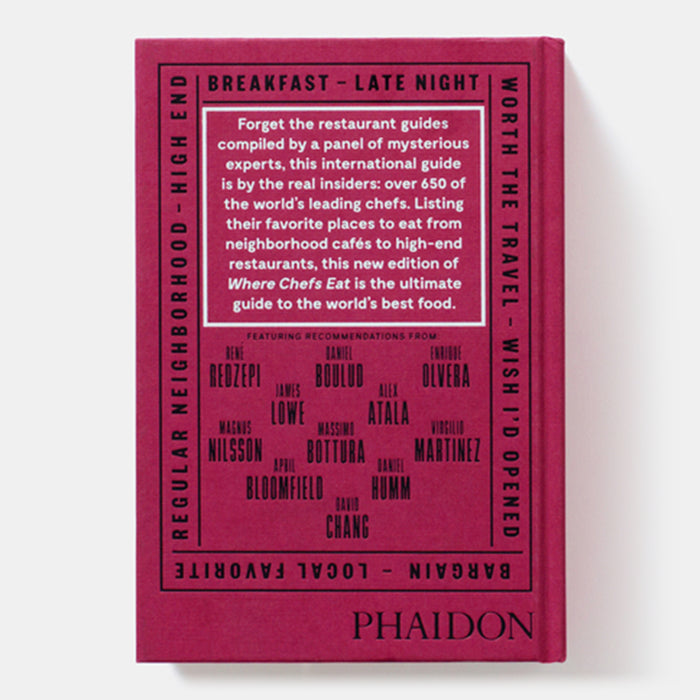 Where Chefs Eat: A Guide to Chefs' Favorite Restaurants