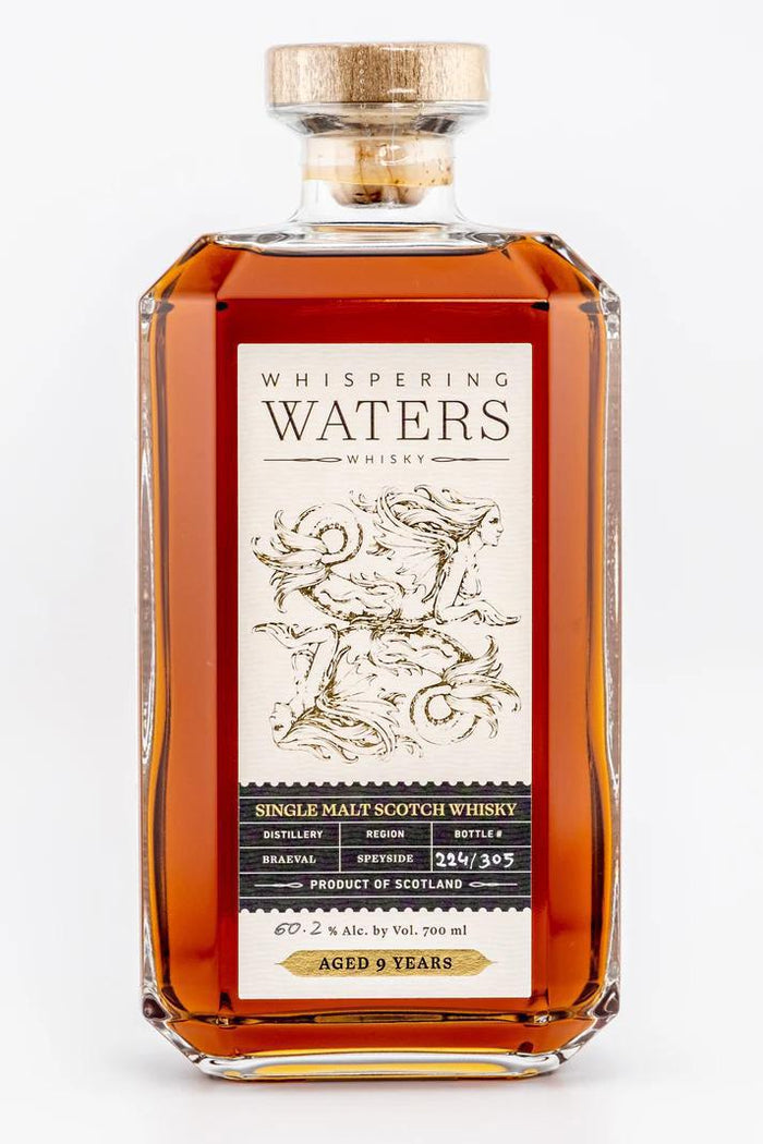 Whispering Waters - Braeval 9.97 Year Single Malt Scotch - 700ml
