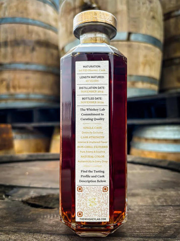 Whispering Waters - Glenallachie 10 Year - 1st Fill Oloroso Matured Single Malt Scotch - 700ml