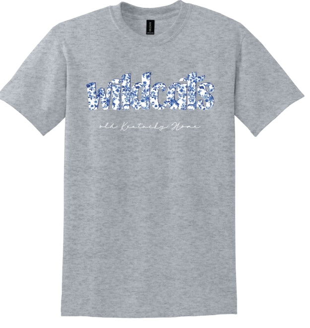 Wildcats Floral tee