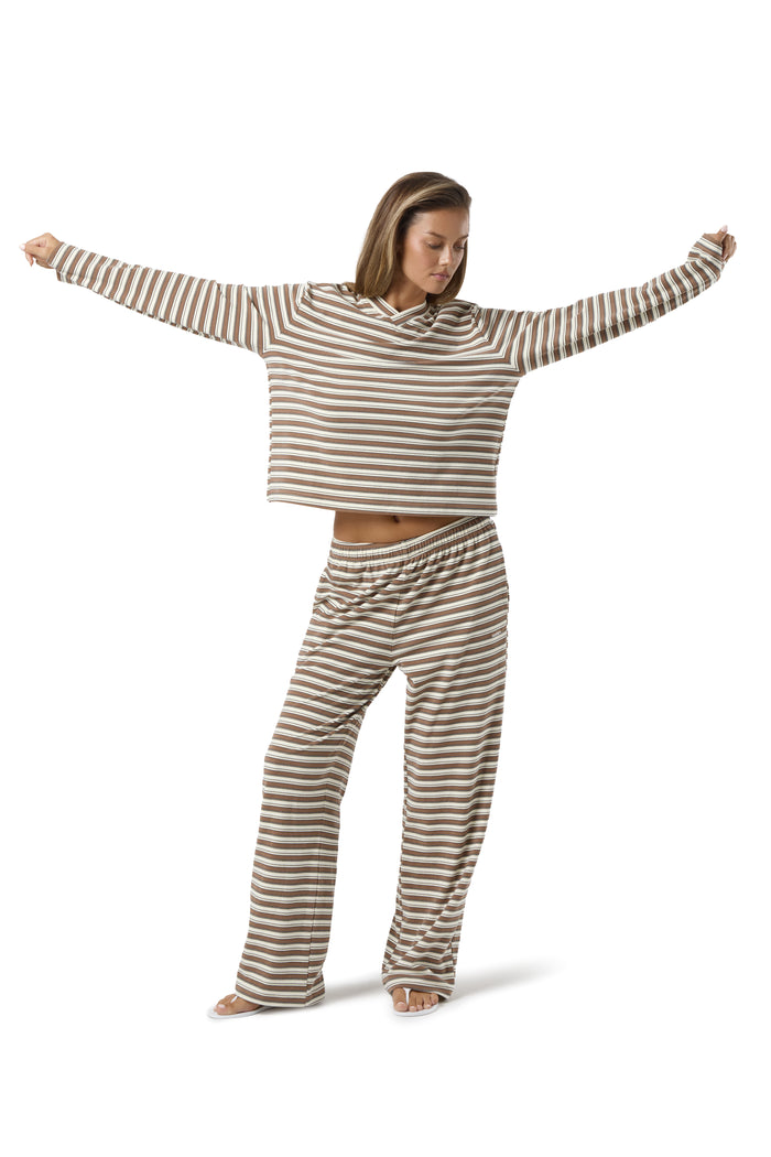 Wilkie Soft Oversized Long Sleeve in Hazel