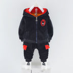 Winter Warm Thick Fleece Velvet Set | Thickened Winter Clothing Set