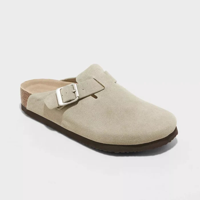 Universal Thread Betsy Clog Mule Flats zuecos para mujer. #color_Taupe