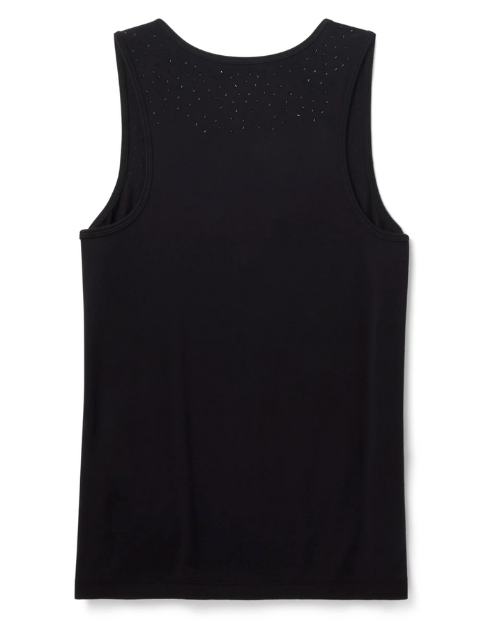 Women's Bling H-D® Slow Burn Notch Neck Tank - Harley Black